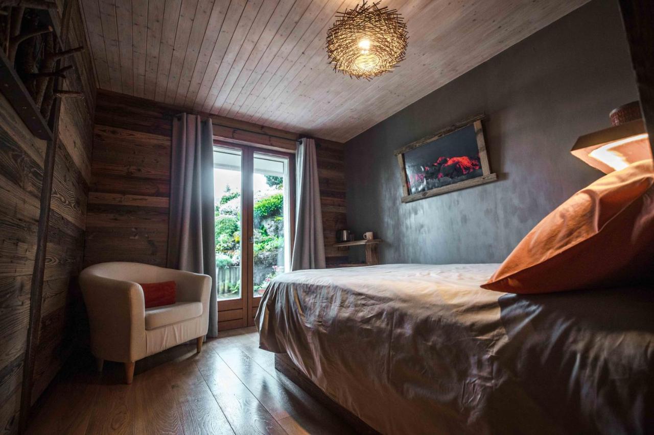 Chambres En Chalet Petit Dejeuner Inclus La Cote d'Arbroz Buitenkant foto